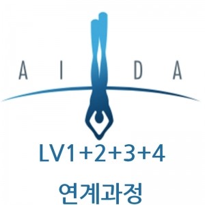 AIDA1+2+3+4 프리다이빙(연계과정)